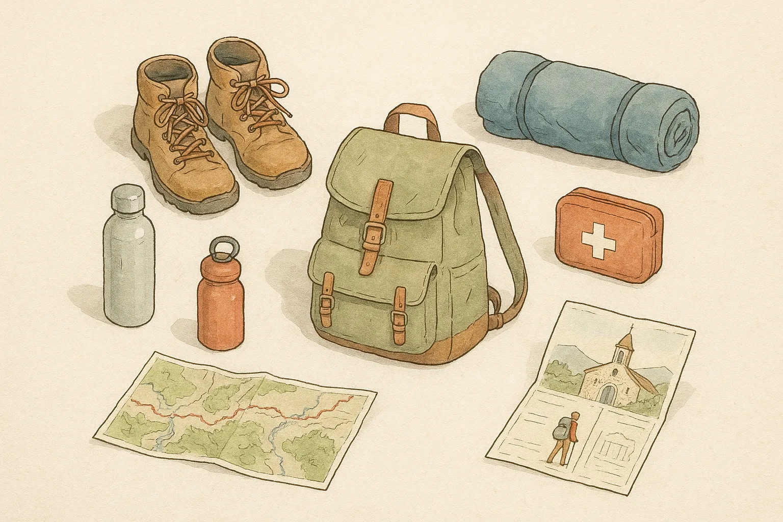 Guía práctica para prepararte para el Camino de Santiago