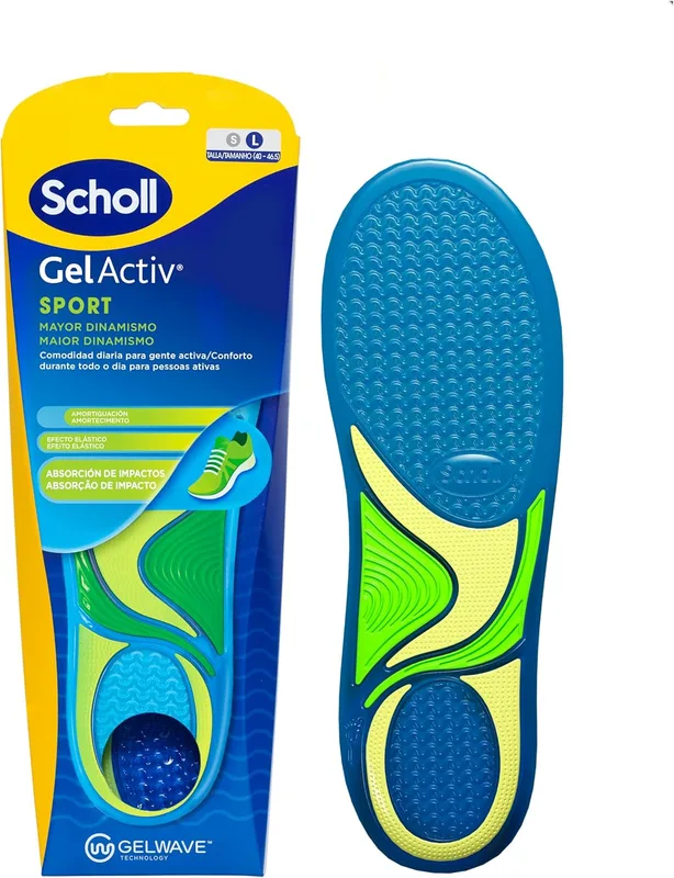 Dr. Scholl's Plantillas GelActiv Sport para Hombre - Para calzado deportivo,…
