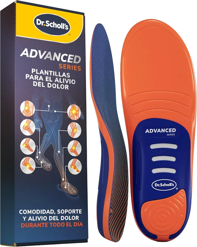 Dr. Scholl’s Advanced Pain Relief Plantillas Ortopédicas Hombres/Mujeres, resist…