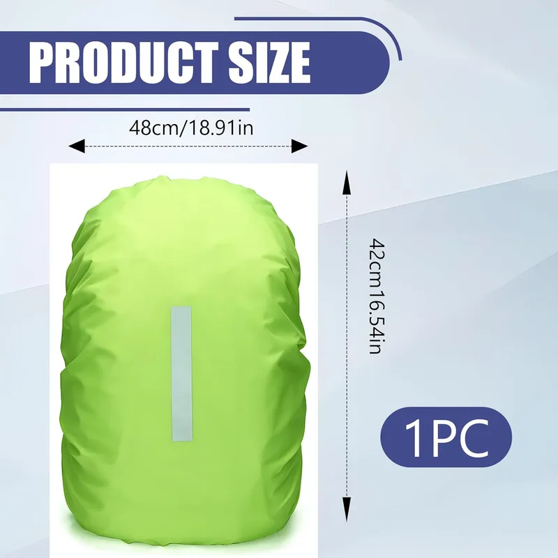 Funda Impermeable para Mochila, Protector Lluvia Mochila con Banda Reflectante d…