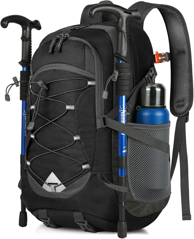 IGOLUMON Mochila de Senderismo de 40L Mochila Plegable Ultraligera Mochila de Vi…