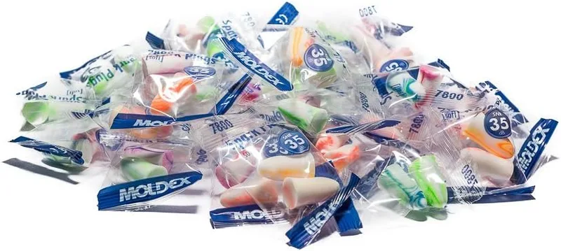 Moldex 7800-50 Spark - Tapones suaves para los oídos (50 unidades)