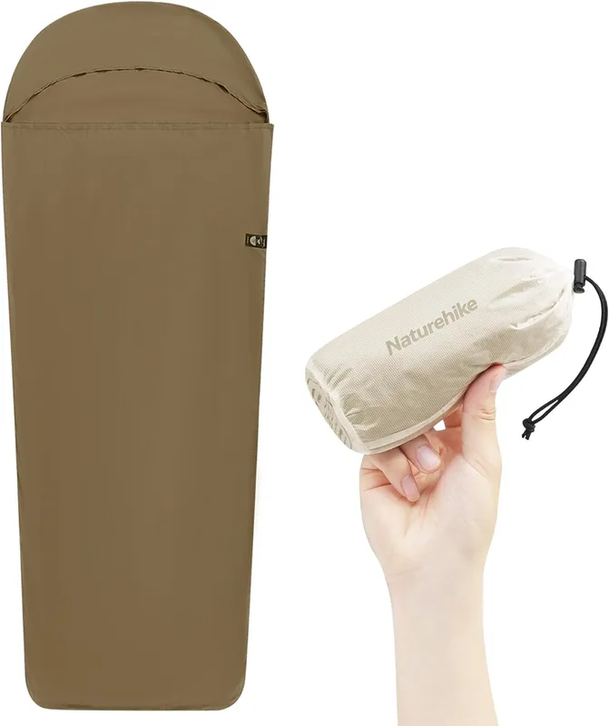 Naturehike Saco de Dormir Ultraligero para Cabaña, sólo 128g Manta de Viaje con…