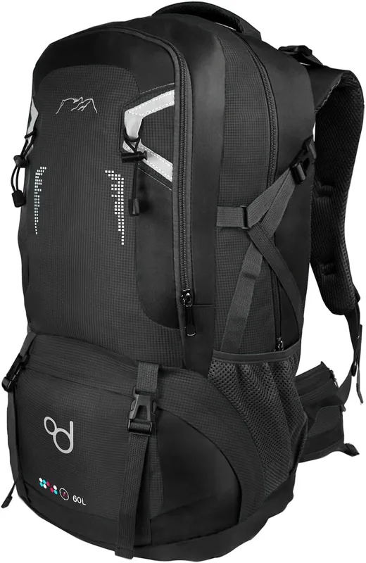 OcioDual Mochila Senderismo 60 Litros, Mochila Trekking, Montaña y Camino de San…