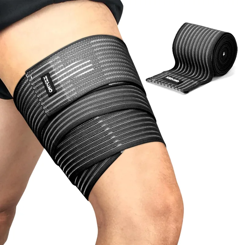 ONTYZZ Vendaje de Rodilla Soporte de Codo Alta Elasticidad Compresión de Muslo E…