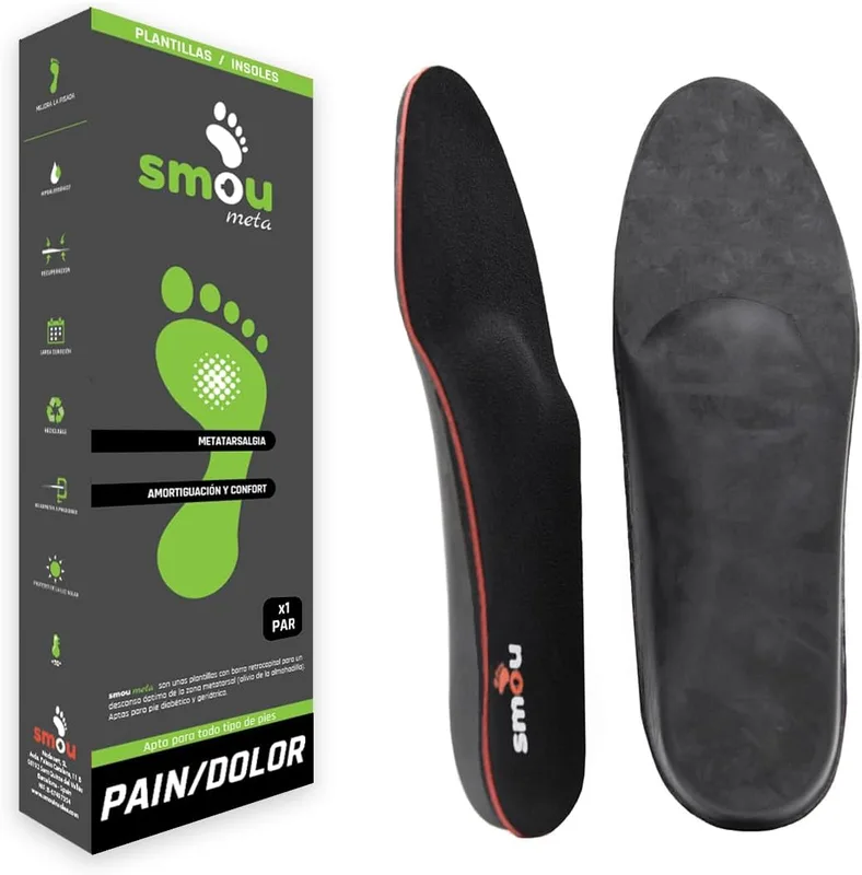 Plantillas Metatarsalgia SMOU Meta – Para Neuroma de Morton y Dolor Metatarsal –…